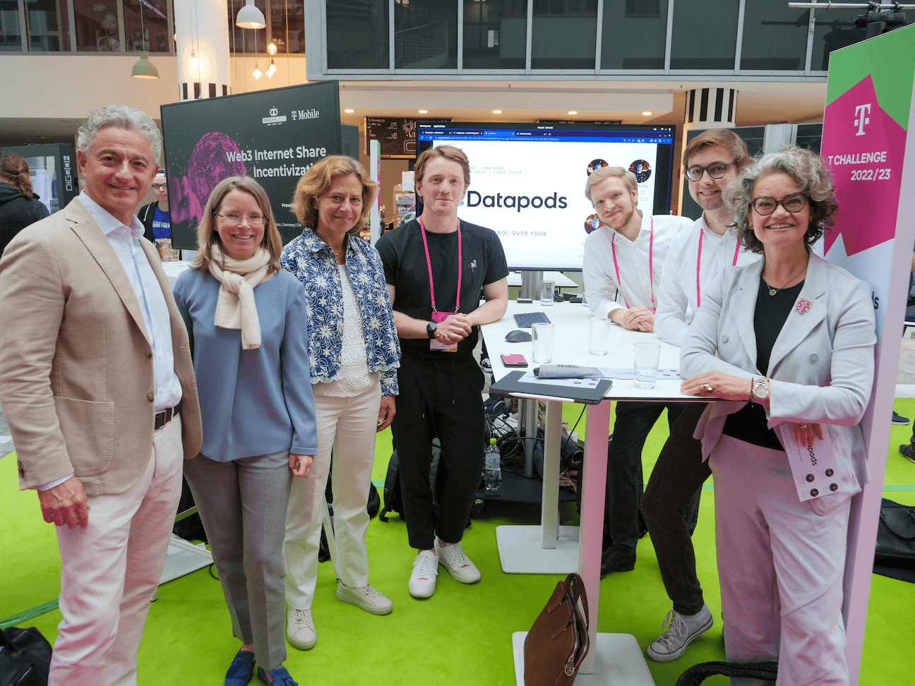 DT board members at our booth