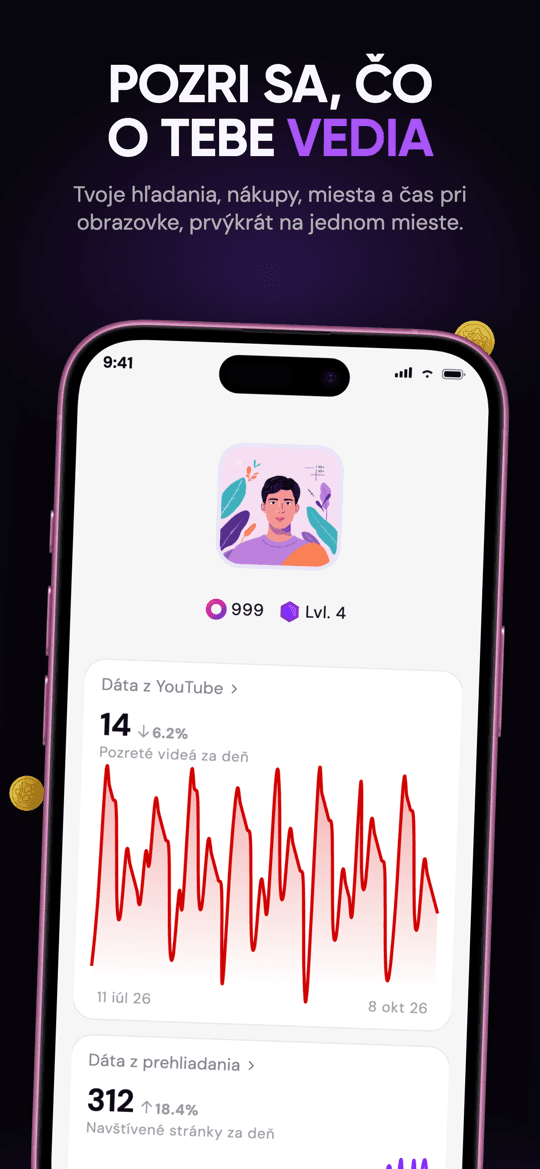 Postrehy z tvojich dát